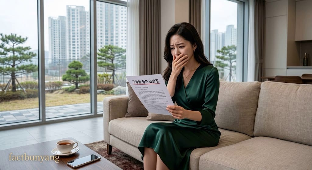 분양권 입주 포기 후 구상권 청구서를 받고 충격에 빠진 매수자