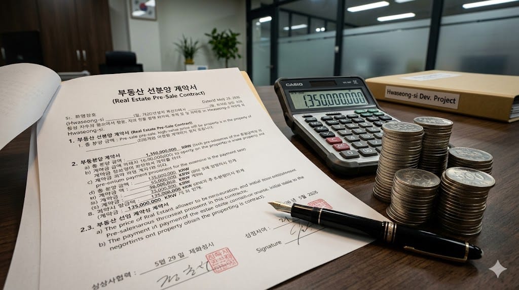 잔금 대출 규제로 인해 자금 조달에 심각한 어려움을 겪는 수분양자의 상황을 표현한 이미지