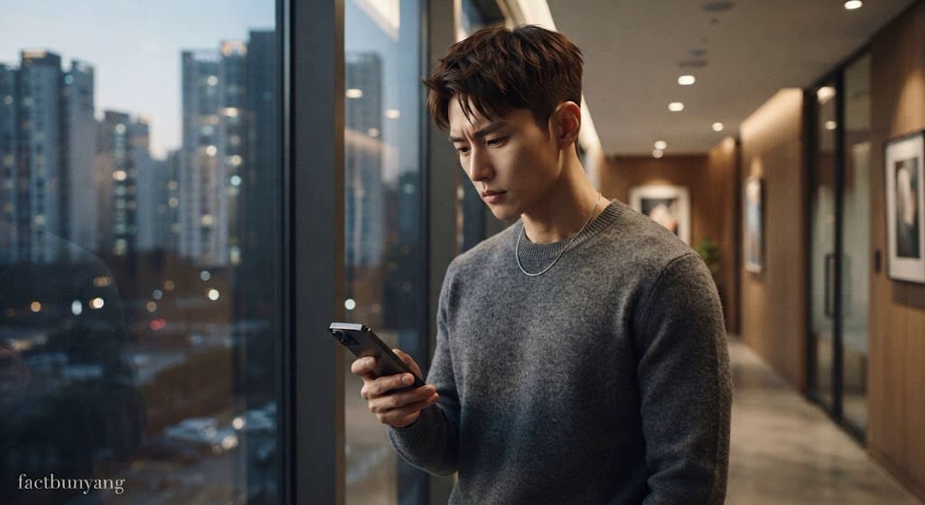 공정위의 옵션 끼워팔기 제재 지표와 발코니 확장비 적정 수준을 확인하는 남성