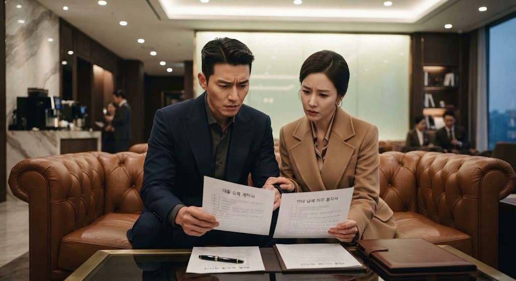 분양권 공동명의 권리의무승계 계약서 및 중도금 대출 채무인수 서류 점검